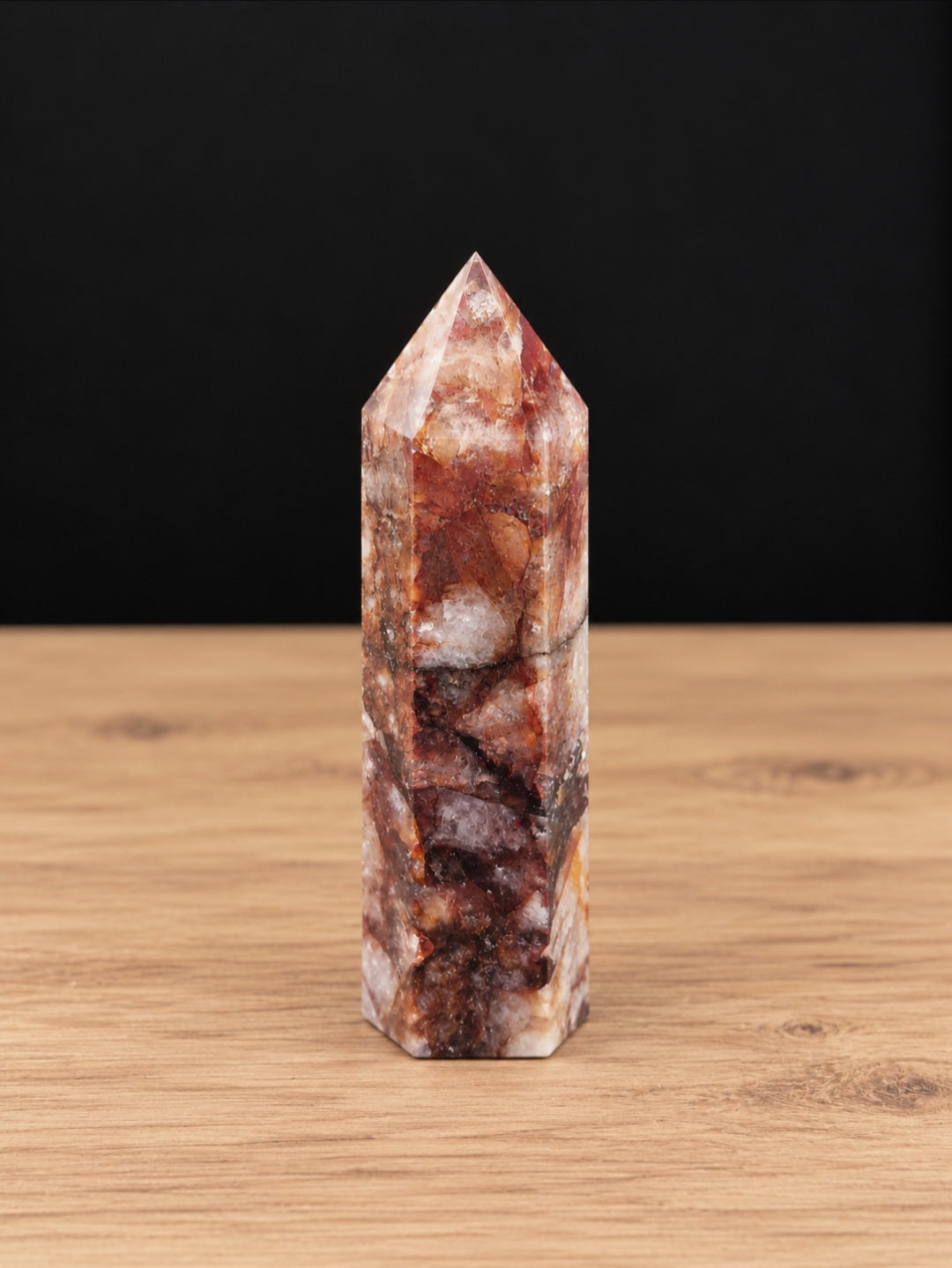Pointe Quartz Hématoïde