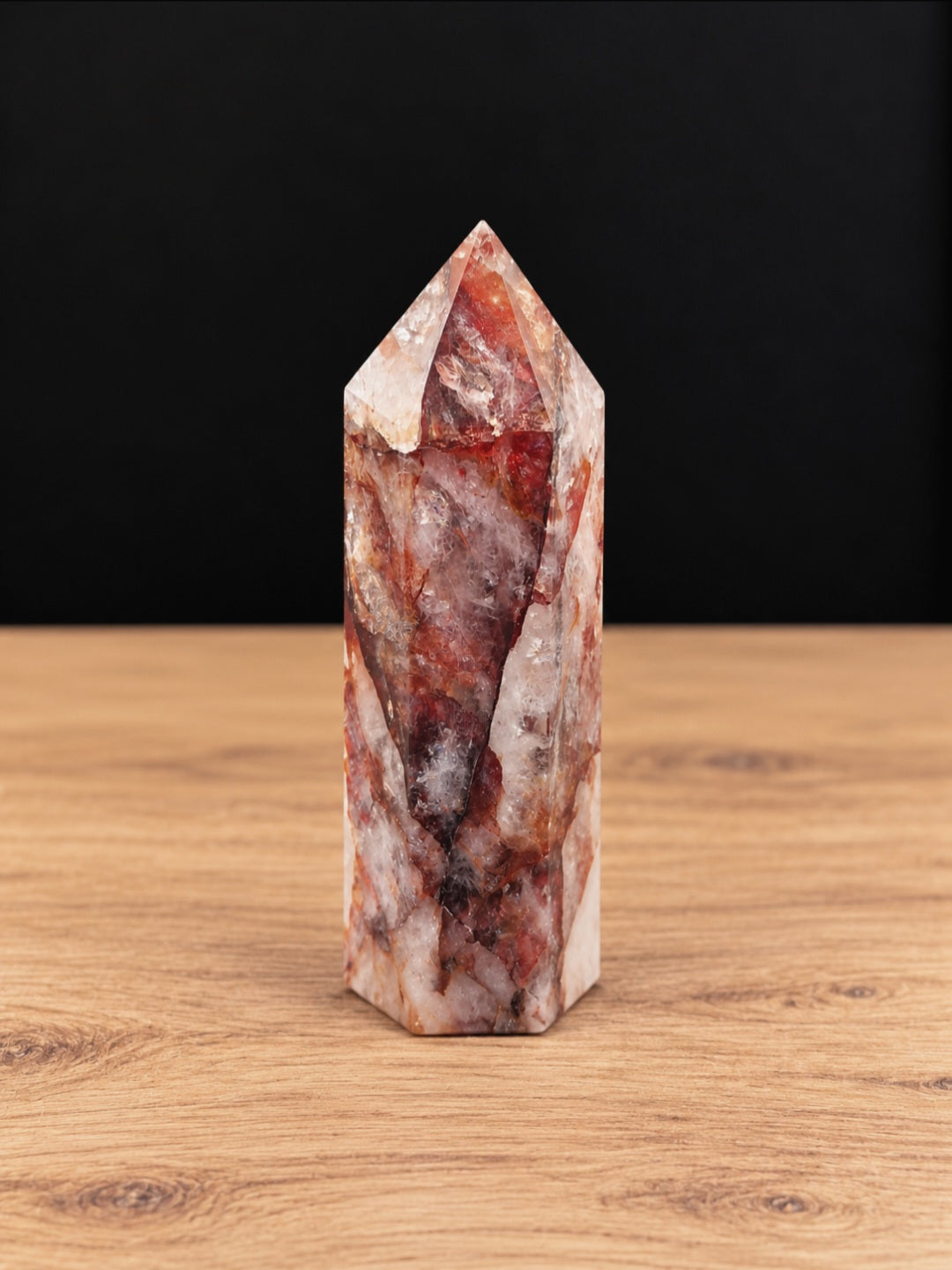 Pointe Quartz Hématoïde