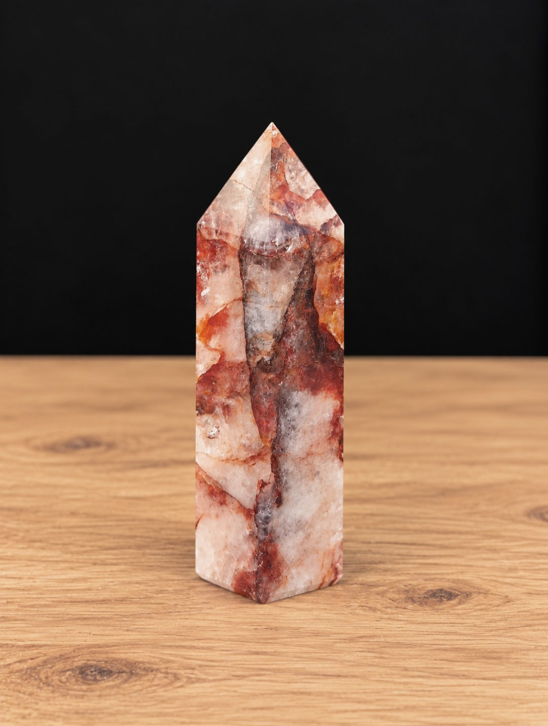 Pointe Quartz Hématoïde