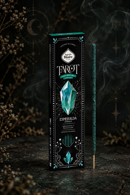 Bâtons d'encens Tarot Gems Émeraude
