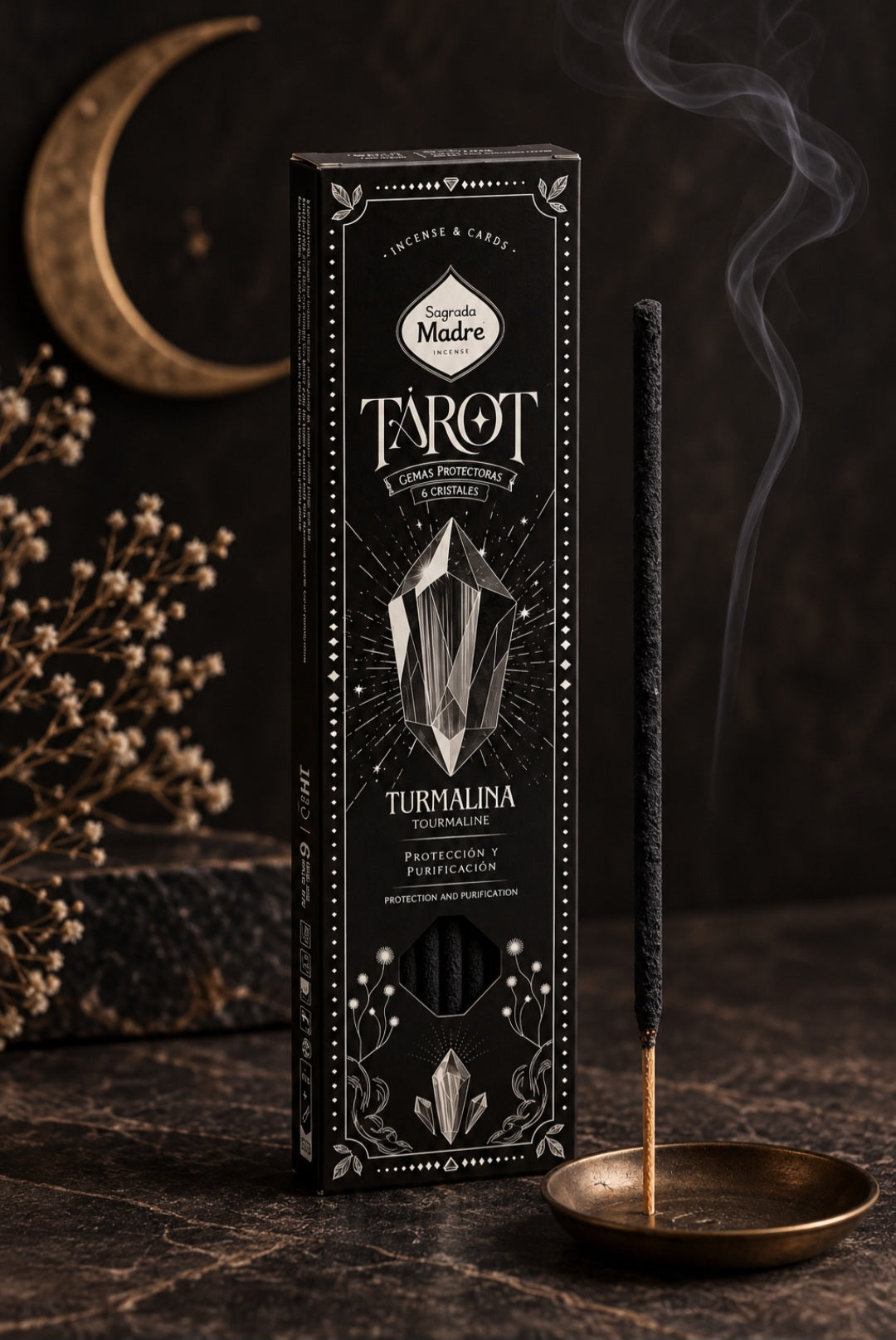 Bâtons d'encens Tarot Gems Tourmaline