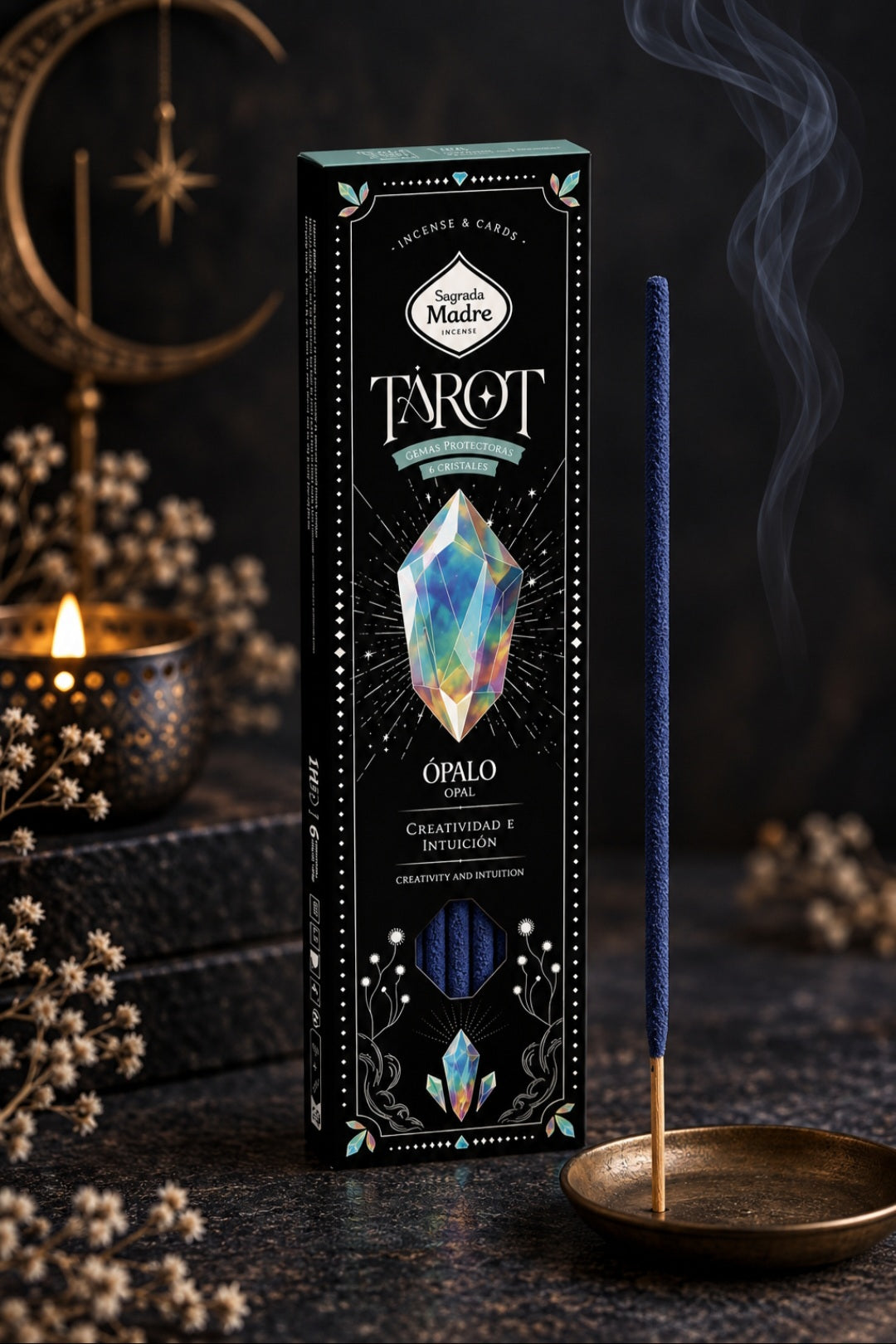 Bâtons d'encens Tarot Gems Opale