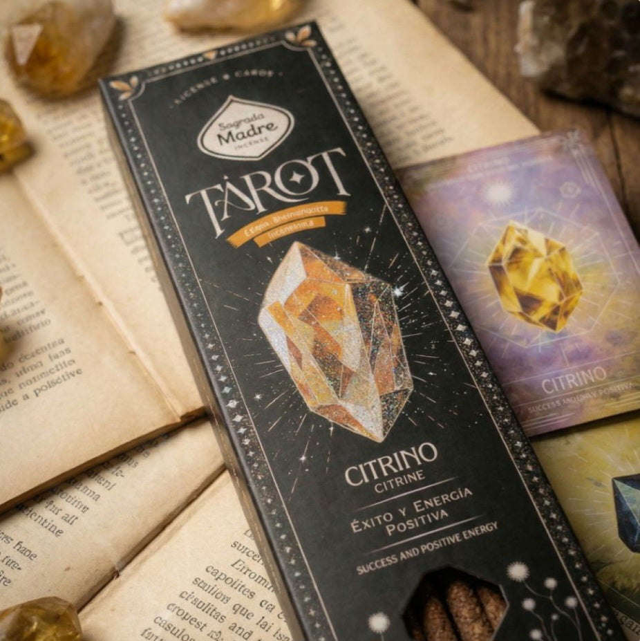 Bâtons d'encens Tarot Gems Citrine