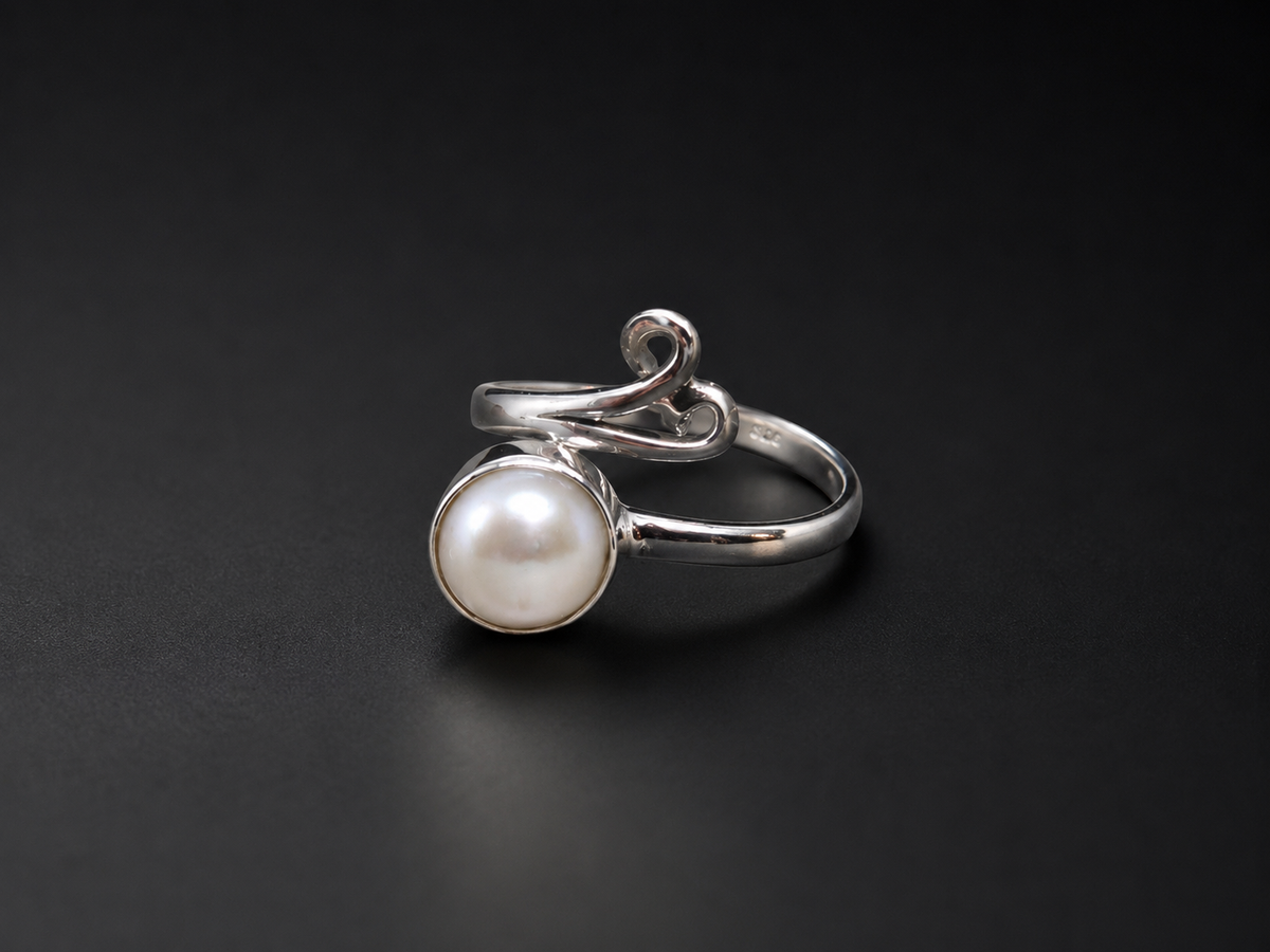 Bague Perle Argent