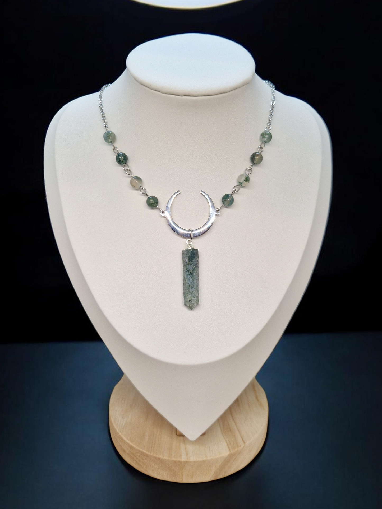 Collier Luna (pierre au choix)